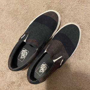 classic wool slip on vans
